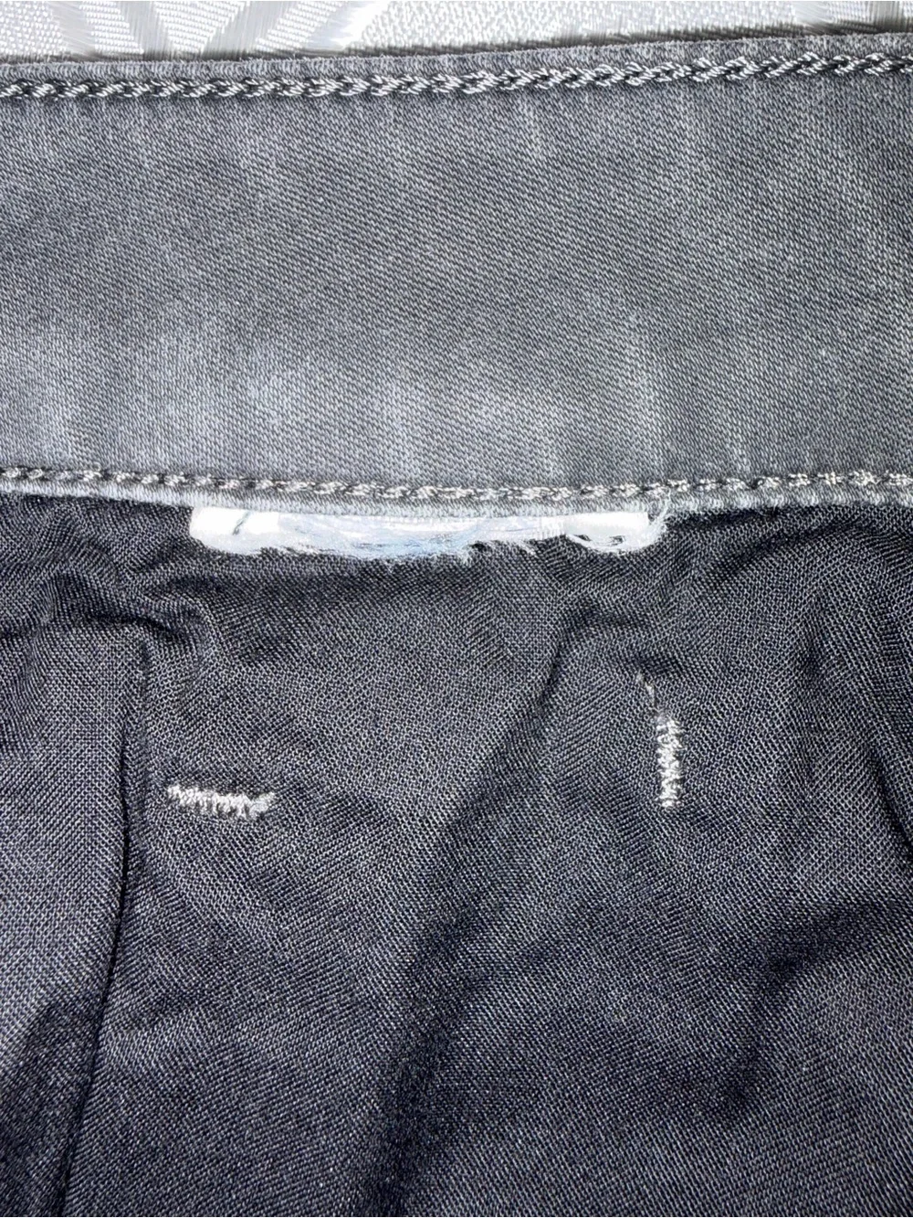 Diesel Men’s Slim Straight Jeans in Charcoal Gray